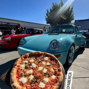 Pizza catering for Porsche Club