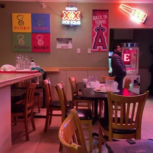 Service is bad I had to clean my own table and the one next to me so someone else could sit down