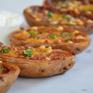 Potato Skins of Pizza Bravo Plus Yummy.....