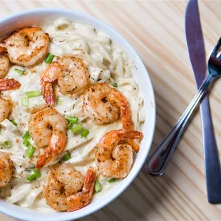 Cajun Shrimp Alfredo