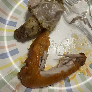 Chicken 10 Piece Wing, 2 Sauce, 2 Dip and Small Fries