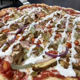 Chicken Shawarma Pizza