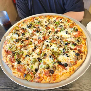 What the pizza looks like