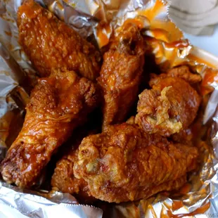 Wings were super robust and meaty