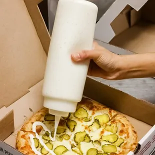 Dill Pickle Pizza