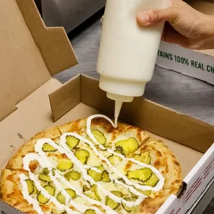 Dill Pickle Pizza