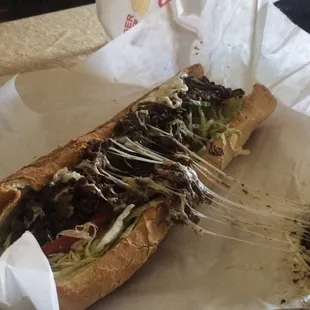 Philly Cheese Steak Sandwich