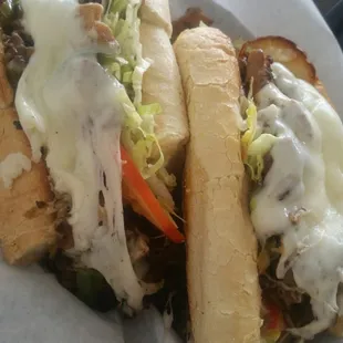 Super Cheesesteak Sandwich