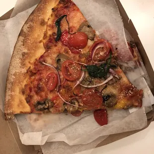 Veggie Pizza, pretty good.