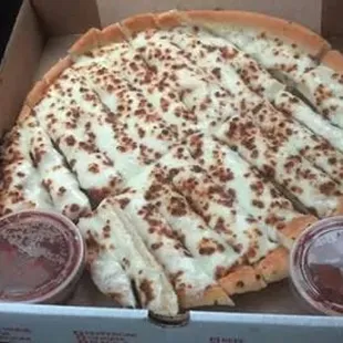 Cheese sticks from Pizza Cafe!!! The BEST you will ever taste.