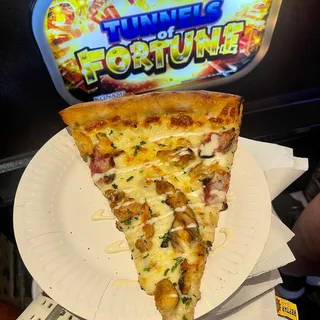 Chicken & Bacon Alfredo Slice