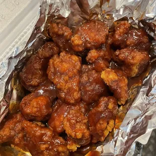 Honey BBQ Boneless Wings
