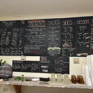 Updated menu. The one on the website had different prices