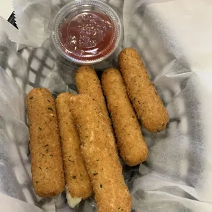 Cheese 6 Mozzarella Sticks