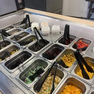salads, interior