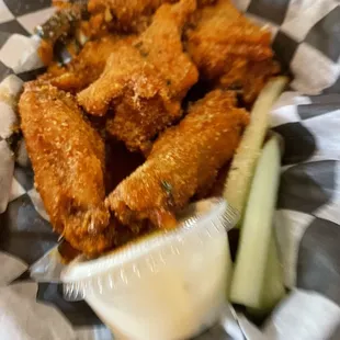 Chapel wings--very tasty!