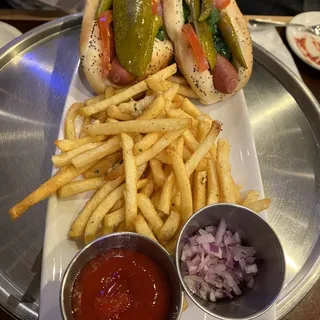 Chicago Vienna Beef Hot Dogs