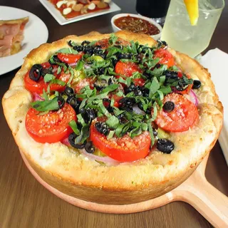 The Walter Payton, Vegetarian Pizza