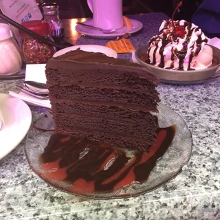 Five High Chocolate Cake