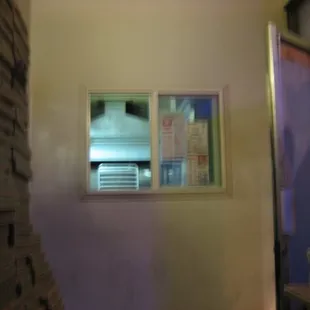 The "hole in the wall"