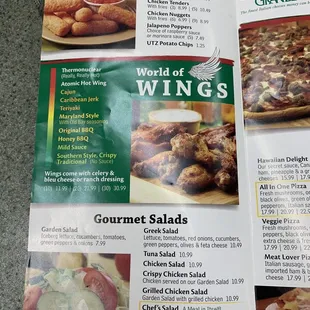 New Menu 2024