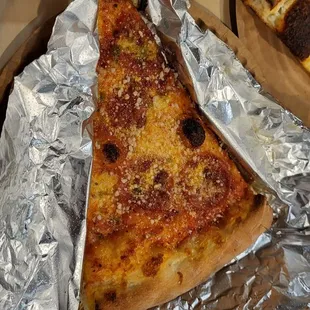 Spicy pepperoni.