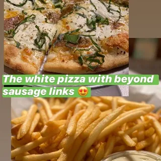 Vegan White Pizza