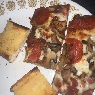 pizza, food