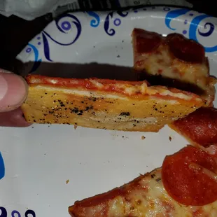 pizza, food