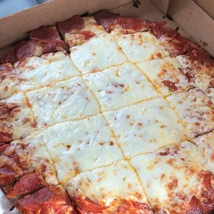 Double Pepperoni and extra cheese