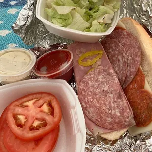 Italian sandwich