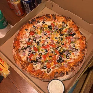 Veggie Delight Pizza