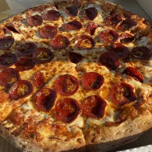 Pepperoni pizza