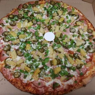 Hawaiian Fire Ohh Boii Ohh Boii Pizza