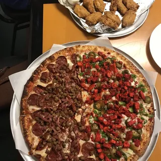 Meat Deluxe Pizza