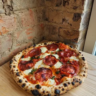 San giuseppe hot sopressata pizza