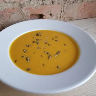 Roasted butternut squash soup