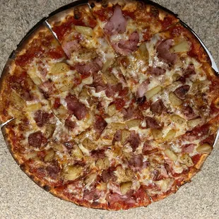 Hawaiian pizza