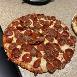Pepperoni pizza