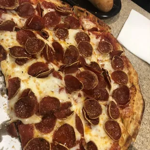 Pepperoni Sicilian Pizza