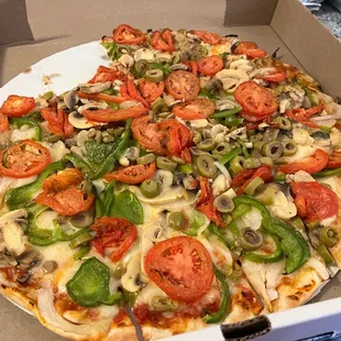 Veggie pizza