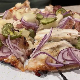 Spicy Thai Chicken Pizza