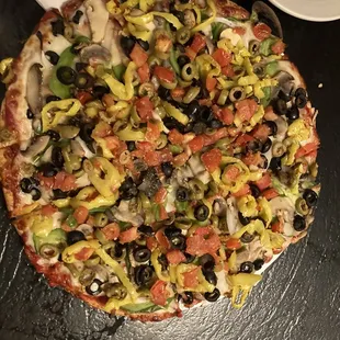 Veggie Pizza with Cauliflower crust