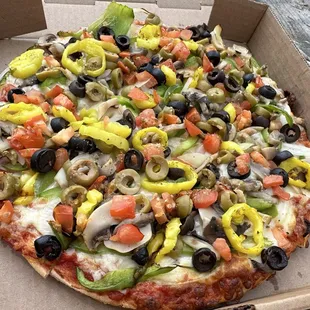 Veggie pizza
