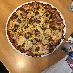 Supreme Meat Pizza