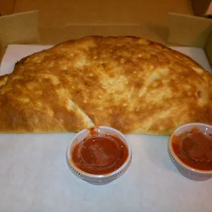 Large calzone