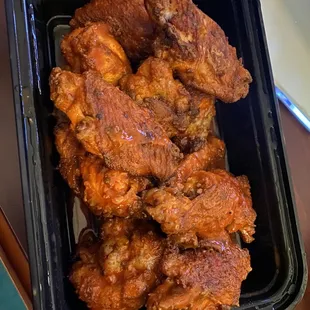 Dozen hot wings