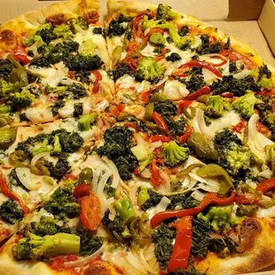 The amazing vegetarian pie...