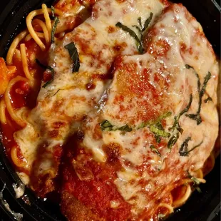 Chicken Parmigiana Platter