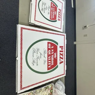 Size comparison of Pizza